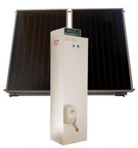 Continuous Gas Boosted Solar Hot water