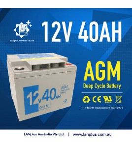 12v-40Ah AGM battery